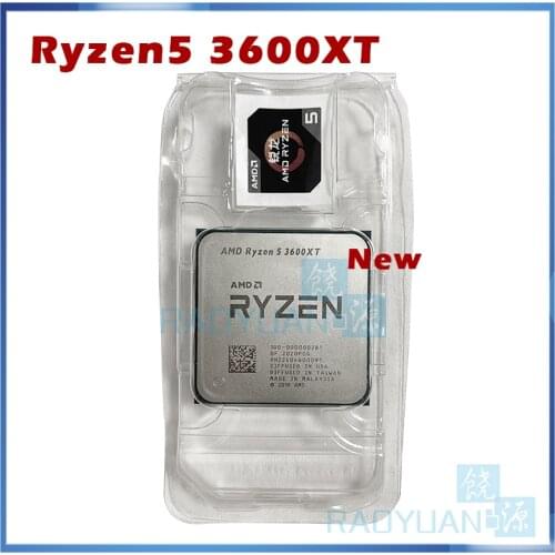 NEW AMD Ryzen 5 3600XT R5 3600XT 3.8 GHz Six-Core Twelve-Thread CPU Processor 7NM 95W L3=32M 100-000000281 Socket AM4