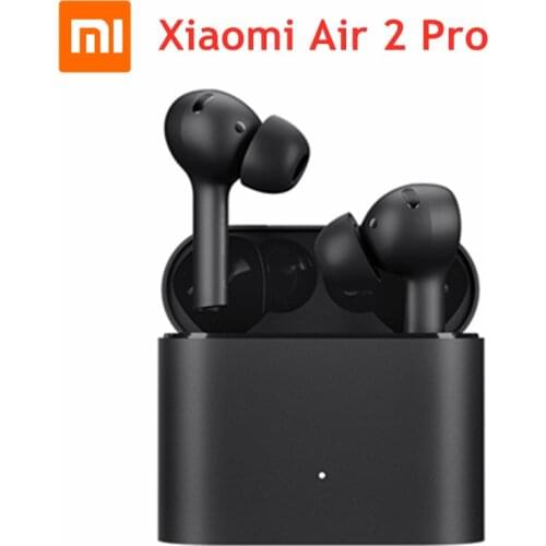 Original Xiaomi Air 2 Pro True Wireless Earphone TWS 3Mic Noise Cancellation QI Charging Airdots 2 Pro Wireless Stereo ENC