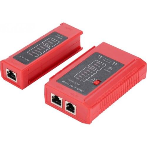 WZ-468 RJ45 and RJ11 Network Cable Tester Ethernet LAN Network Test Tool Network Wire Lead Testing Tool New Arrival