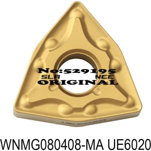MITSUBISHI WNMG080404-MA UE6020 WNMG080408-MA UE6020 Carbide Inserts WNMG080404 WNMG080408 for Turning Tool Holder Lathe Cutter