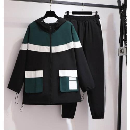 Autumn iong sleeve coats women plus size bust 161cm 6XL 7XL 8XL 9XL 10XL loose casual sportswear women dark green color