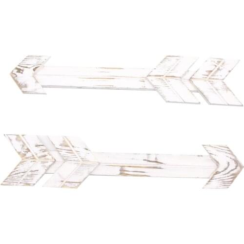 2 Styles Rustic Wood Arrow Sign Decor Wall Art Arrow Crafts Give Directions Farmhouse Wall Mount Decoration For Home Pub Cafe