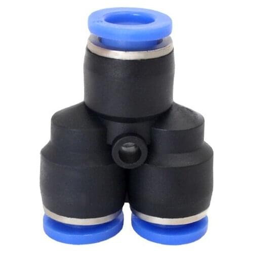 5Pcs"Y" Pneumatic Connector airtac Pneumatic Push-in Fittings PY4PY6PY8PY10PY12Full Pneumatic