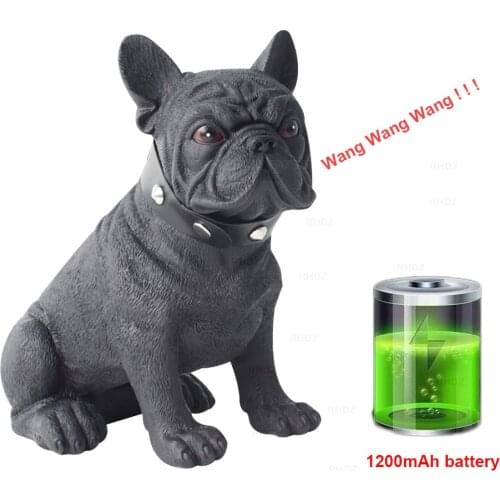 Bulldog Full Dog Wireless Bluetooth Speakers Portable Music Player Stereo subwoofer Caxia de som Boom Box Sound System radio au