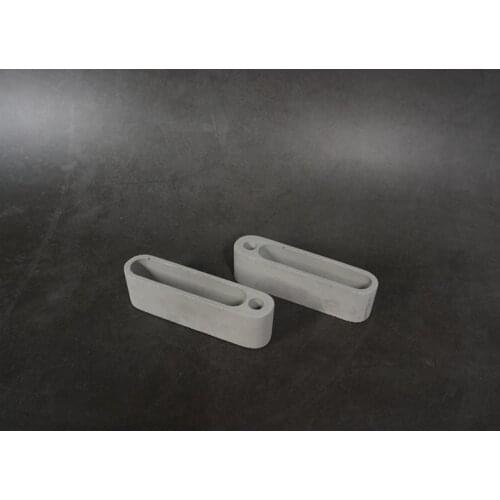 Concrete Card Pen Holder Making Tool Mould DIY Desktop Business Card Holding Box Silicone Mold for Cement Plaster