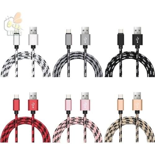 1M 3ft Fast Charger 8 pin Charge Cable Nylon 1m Data Sync Mobile Phone Charger for Lighting for iPhone 6 7 IPad wholesale 500pcs