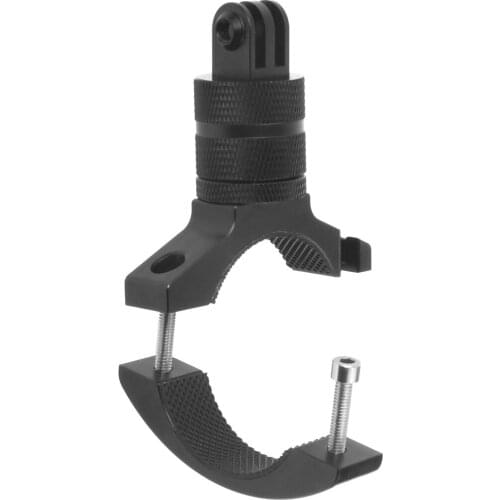 Bike Bicycle Camera Holder 360 Swivel Cycling Motorcycle Handlebar Stand Mount Clamp Metal for MTB for Gopro Action Camera Phone