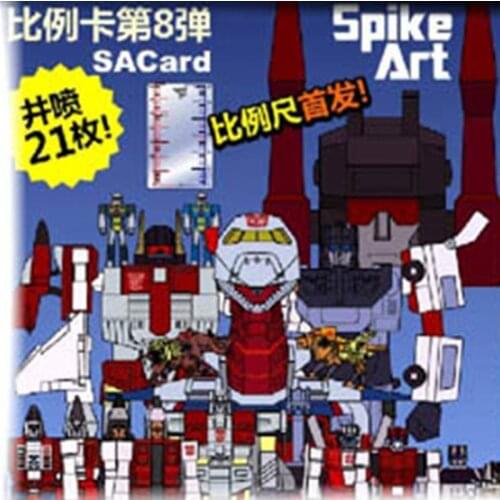 Deformation Character Proportion Card Eighth Shot A total of 21 cards with scale