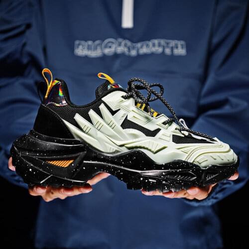 Mens ins2021 new summer breathable Korean fashion versatile net red sports leisure running shoes