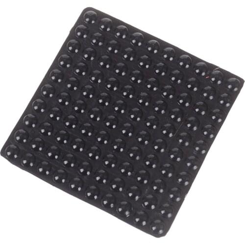 100PCS/Sheet Self Adhesive Door Buffer Pad Rubber Silicone Feet Cabinet Drawers Semicircle Bumpers Furniture Door Accessories