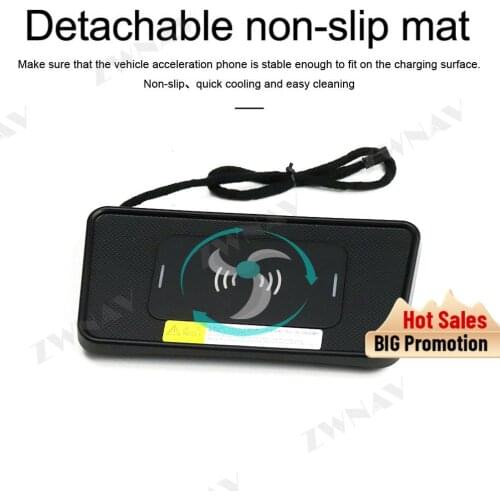 QI Car Intelligent fast wireless charger for BYD Song MVP 2017-2018 Intelligent Infrared Fast Wireless Charging Car Phone Holder