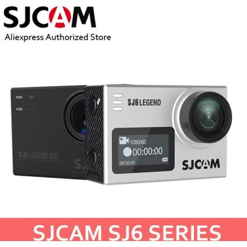 SJCAM SJ6 Legend & SJ6 Legend Air 4K 24FPS Remote Action Cam Waterproof Sports DV 2.0 Touch Screen Helmet Camcoder w/Accessories