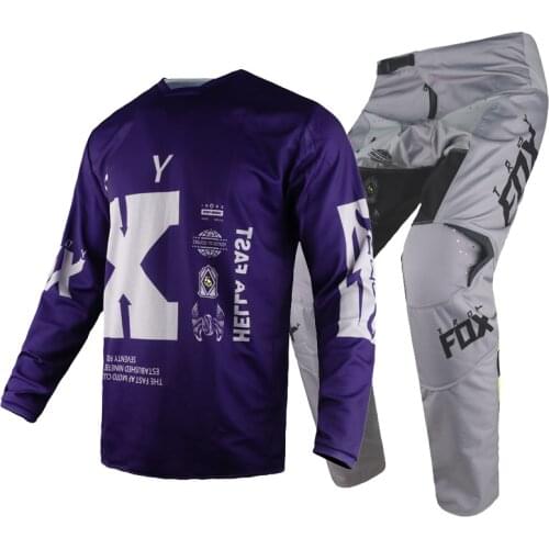 2021 Adult 180 ILLM ATIK Mountain Bicycle Offroad Jersey Pants Combo Moto Riding Suit Motocross Motorbike Dirt Bike Racing Kits