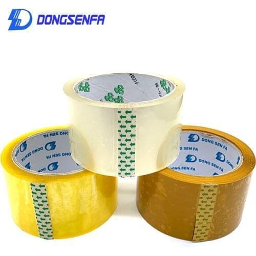 3Roll Length 80Y OPP Sealing Tape Packing Label Clear Carton Box Sealing Packaging Tape Adhesive Tape