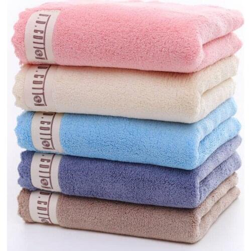 5pcs Coral velvet luxurious brand face towels adults quick thick microfiber dry hair towel Soft Absorbent Male Female wholesale