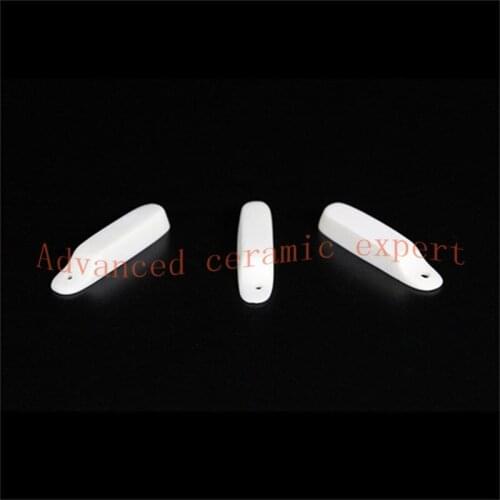 99.5%Al2O3 High Purity and Thermal Square Corundum Melting Pot L40*W10*H7mm/Alumina Ceramic Boat Crucible /Ceramic Refractory