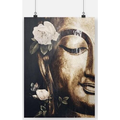 Buddha Still life Canvas poster Painting wall Art decor Living room Bedroom Study Home Decoration Prints