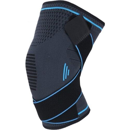 Breathable Kneepad Running Sport Cycling Knee Brace Protectors Fitness Equipment Force Knee Booster Tendon Brace Band Pad