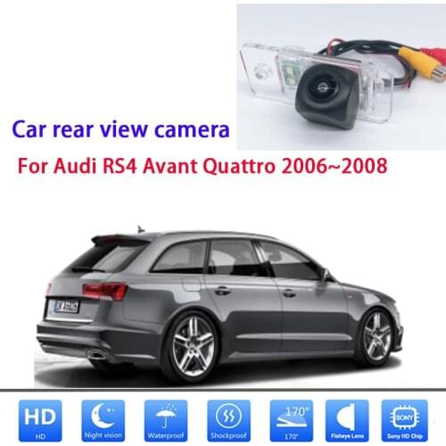 Rear View Rear View Camera For Audi RS4 Avant Quattro 2006~2008 Rear View Rear View Camera License Plate Camera