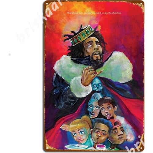 Kod Album Metal Signs Design Wall Cave Plaques Wall Tin sign Posters
