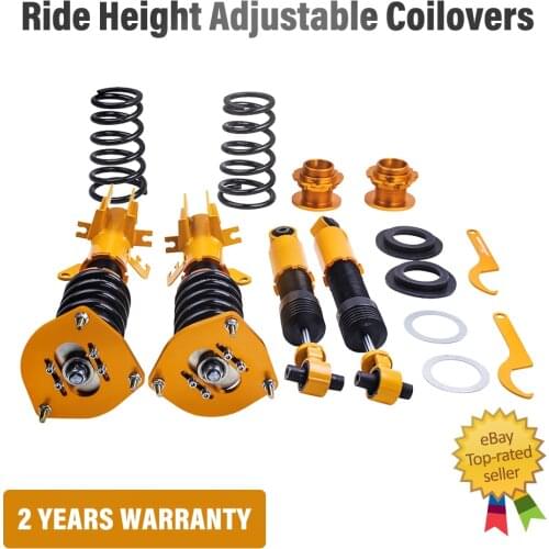 Coilovers Suspension Kits for Nissan Sentra B16 2007-2012 Spring Shock Absorbers Golden