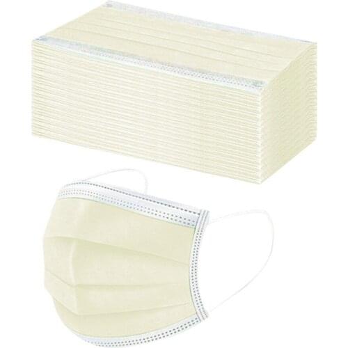 Cosplay Bandana 50pcs Disposable Mask 3ply Filters Breathable Protection Adult Printed Reusable Mask For Face Halloween Cosplay