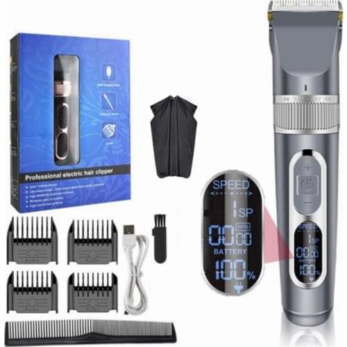 Cordless Professional Hair Clipper USB Electric Hair Trimmer Beard Trimer For Men Rechargeable Cutter Machine