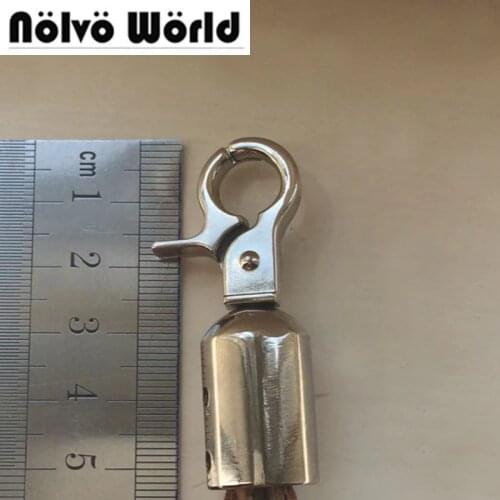 30pcs 52*20mm 5 colors metal fitting hardware handbag/bags tassel cap clasp hook screw connector hanger