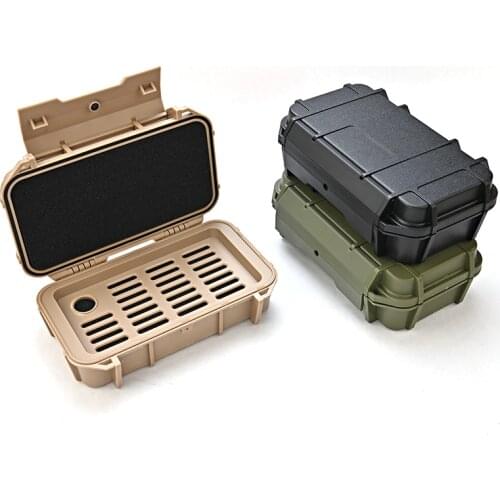 Outdoor Double Layer Shockproof Pressureproof Waterproof Sealed Box Field Survival Storage Box