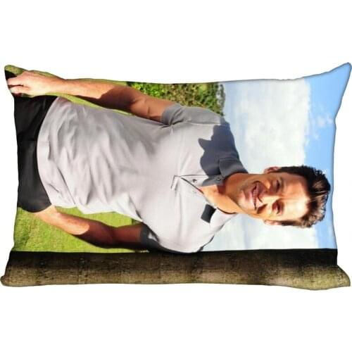 New Hugh Jackman Pillow Case Custom Wedding Decorative Pillowcase Cover Cases Gift Zippered Rectangle Pillow Case