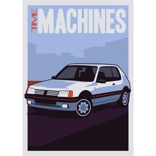 Canvas HD Printed Poster Retro Sports Car Home Decoration Nordic Painting Wall Art Pictures For Living Room Modular No Framed