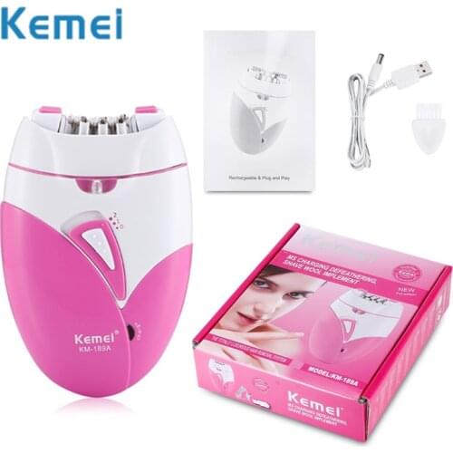 Portable Electric Epilator USB Charging Shaver Stainless Steel Blade Women Hair Remover Professional Painless Shaving Machine 42