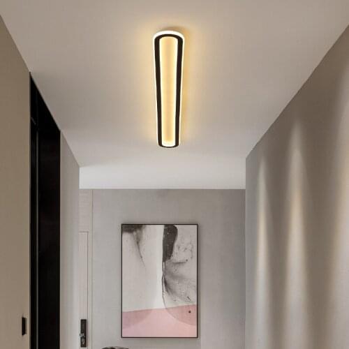 Nordic led ceiling light living room bedroom Bedside Aluminum hallway lamp LED ceiling lamp Ceiling Ligting ceiling light fans
