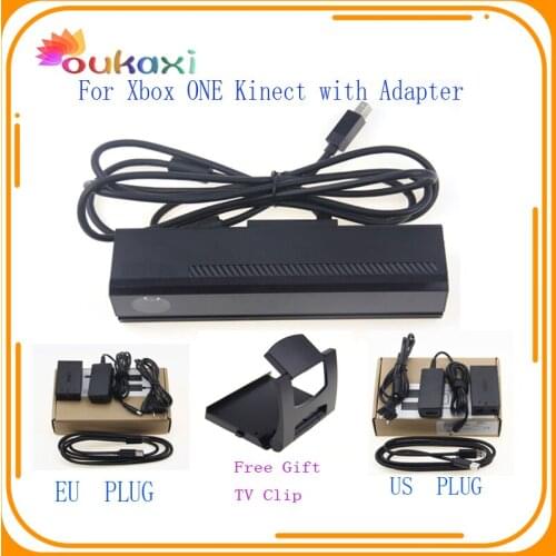 Xbox One somatosensory for Xbox One Kinect 3.0 Kinect v2 with logo 90% new motion sensor sensitive sensor Free shipping