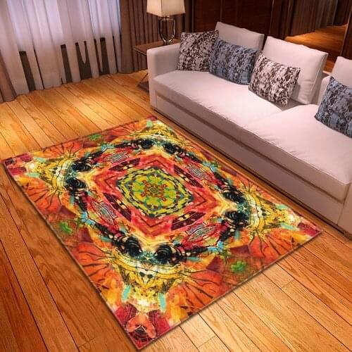 Modern Abstract Carpet Kids Room play Area Rugs 3D Printing Carpets for Bedroom Living Room Decoration Rug Child Crawl Floor Mat