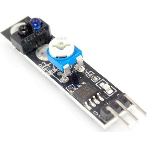 Smart Electronics KY-033 3 pin Path Tracing Module Intelligent Vehicle Probe Infrared Detection Sensor Diy