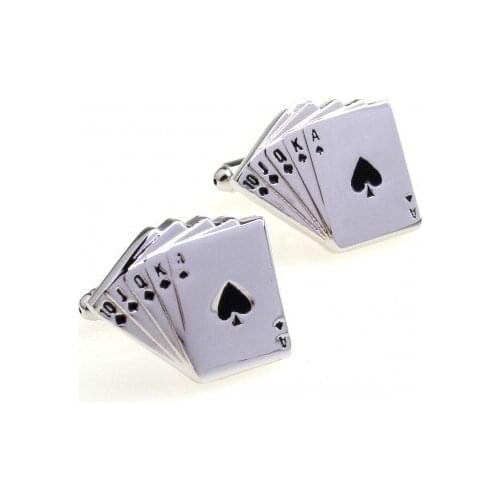 Cards Cufflink 15 Pairs Free Shipping