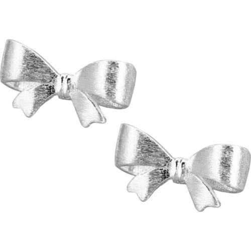 SMJEL Sweet Bow-knot Earrings for Women Girls Personality Earring Ear Studs Christmas Jewelry Gift