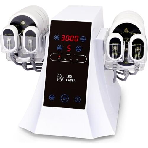 2021 New Arrival 635NM 650NM LED Laser Fat Burning 160MW Slimming Machine 8 Big 4 Small Pads Weight Loss Machine