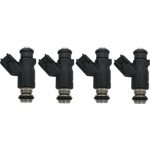 4PCS Fuel Injector Nozzle for Chevrolet Aveo Pontiac Wave 1.6L 2004-2008 96487553 4G1889 M1047