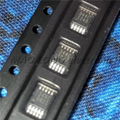 10PCS/LOT CS4344-CZZR 344C CS4344 MSOP-10 Analog (D/A) Converter Brand new original