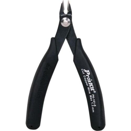 Proskit 1PK-101-E Anti-static diagonal pliers wire and cable cutting inch wire cutters cable crimping hand tool 130mm