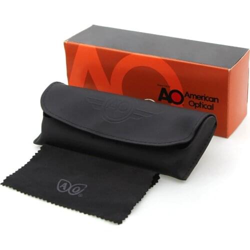 STORY Brand 2018 AO American Optical Sunglasses Boxes For Women Men Glasses Case Bag Box Cloth Sets Glasses Box Accessories