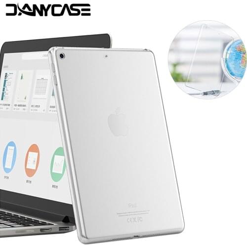 For iPad 8th Generation 10.2 2020 Case TPU Transparent Slim Cover For iPad 9.7 Air 2 3 Pro 10.5 11 Mini 2 3 4 5 Coque Capa Funda