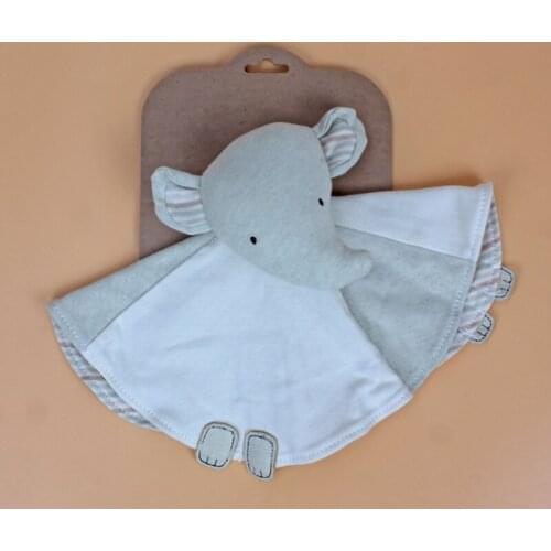Baby Soother Appease Towel Bib Soft Cotton Animal Sleeping Doll Teether Infants Comfort Sleeping Nursing Cuddling Toys 69HE