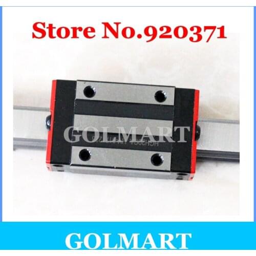 HGR20 linear guide rail 200 250 300 350 mm long with sliding block carriage HGH20CA HGW20CA HGH20CC bearing
