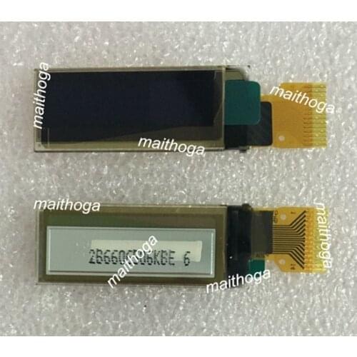 0.91 inch 14PIN White/Blue/Yellow OLED Display Screen SSD1306 Drive IC 128*32 I2C Interface