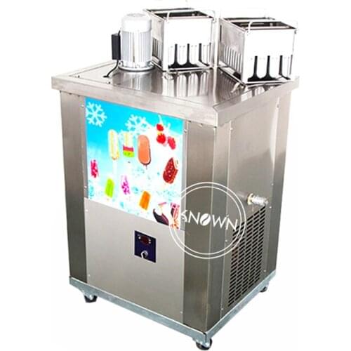 2 molds popsicle machine stainless steel ice popsicle machine 240PCS/H hard ice cream machine