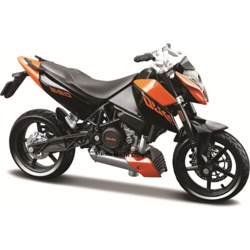 Maisto 1:18 scale KTM 690 DUKE motorcycle replicas with authentic details motorcycle Model collection gift toy