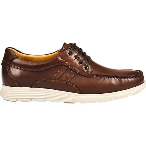 Mens Casual Shoes Genuine Leather Comfort Brown Color Inverted Leather Comfortable Fit Orthopedic Insole Suitable for Foot Anatomy Lace-Up Classic Shoes Fashion Business Suit Wedding Event 305001